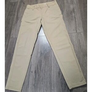 Mens LLBean Explorer Ripstop Pants Fixed Waist(30x32)Standard Fit Khaki 1360